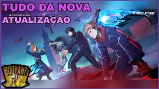 4 SKINS GRÁTIS NO FREE FERE ( VEJA COMO PEGAR) NOVA ATUALIZAÇÃO JUJUTSU-KAISEN!!