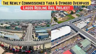 The Newly Commissioned Yaba & Oyingbo Overpass Bridge Of The Lagos Redline Rail Project