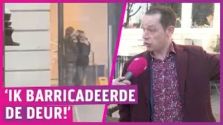 Ooggetuigen gijzeling Amsterdam: 'Wij zaten uren vast'