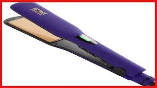 Hot Tools Pro Signature Ceramic Digital Hair Flat Iron | Silky, Smooth Professional-Quality Styles,