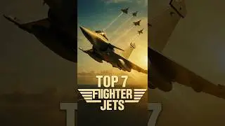 'Top 7 Fighter jets in the world' #fighterjet #rafale  #opsindoor #india #indianairforce #facts
