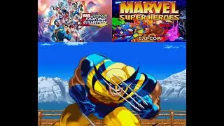 Marvel Super Heroes - Wolverine Gameplay [Marvel vs Capcom Fighting Collection]