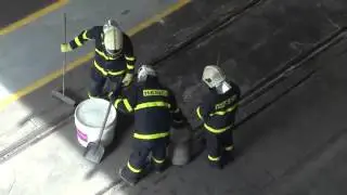 Tactical Training of the Fire Brigade Karvina and the Czech Red Cross Karvina