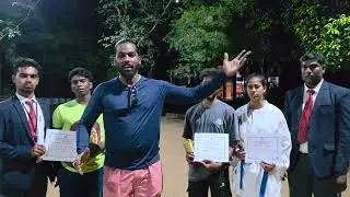 Bharathiyar University Champions 🏆 |  V-Karate Academy | Record #champions #vkarate #recordmakers 