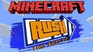 Minecraft PvP Custom Map Rush! w BrothersorTerraria!
