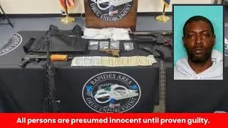 Alexandria man arrested on multiple drug and firearm charges after RADE investigation
