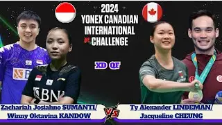 Zachariah J. SUMANTI/KANDOW (INA) vs LINDEMAN/CHEUNG (CAN) | QF Canadian IC 2024