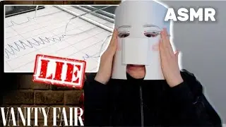 Pretend Takes a Lie Detector Test Interview | ASMR Soft Spoken | Vanity Fair Re-enactment
