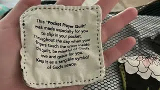 Pocket prayer quilts
