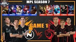 NXP vs CIGNAL GAME 1 | MPL PH Season 7 Week 3 Day 4