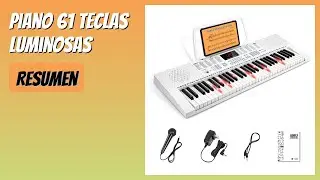 RESE&Ntilde;A (2025) : Piano 61 Teclas Luminosas. DETALLES ESENZIALES