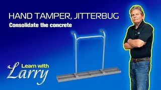 Hand Tamper Jitterbug for Concrete | Perfect Compaction for Paving & Foundations