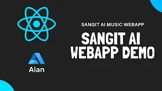 Sangit AI (ARTIFICIAL INTELLIGENCE) Music React App | Alan AI, JavaScript