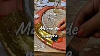 Restauraci&oacute;n de un marco de madera. #marcodemadera #restauracion #arte #yosoypalomasv