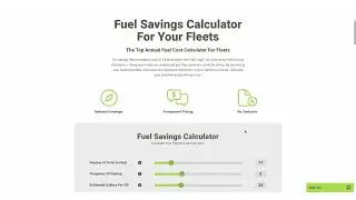 Unlock Cost Savings  How to Use Our Fuel Savings Calculator for Your Fleet