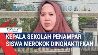 Kepala Sekolah Penampar Siswa Merokok Dinonaktifkan
