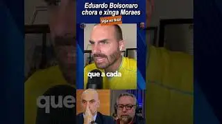 Eduardo Bolsonaro n&atilde;o se cont&eacute;m ao falar de Moraes 😯