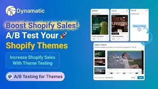 A/B Testing Theme Testing in Dynamatic App | Shopify Theme A/B Test Tutorial