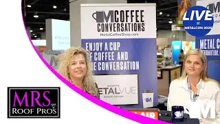 Live from METALCON with MRS Roof Pros!