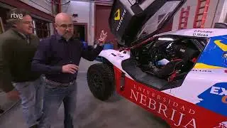 SECCIÓN TECNICA CAMBIO DE RUEDAS EN T1 CON XAVI FOJ Y ANTONIO ANGULO, DIA 6. DAKAR 2026
