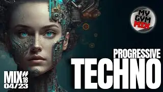 Progressive Techno Set #18 04/23 Audio Synchronised Psychedelic Visuals
