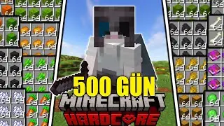 Hardcore'da 500 Gün Hayatta Kalmak (Minecraft TAM FİLM)