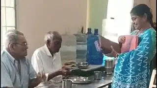 Clothes for Manavata Old Age home: Sponsor Radhika Garu 