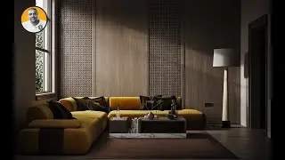 FROM ZERO TO HERO |DARK LIVING ROOM| 3Ds Max + Corona Render