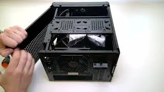 Kolink Satellite Plus aluminium steel micro-ATX case unboxing