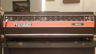Short Video Randall RG-120 (Channel 1 VS Channel 2)