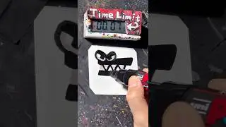 【ASMR】Drawing F (AlphabetLore)in 40Sec