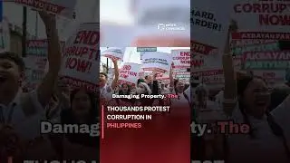 Breaking News: Thousands protest corruption in Philippines #politics
