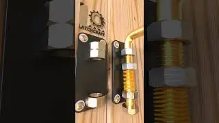 Handcrafted Door Lock That Clicks Perfectly! 🛠️ #DIYLock #ASMR #lock