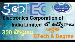 ECIL Technical Officer Online Form 2020 || Electronics Corporation Of India Limited