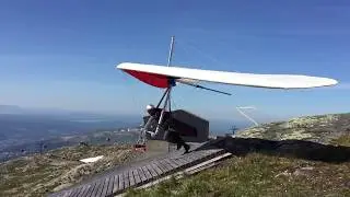 Hängflyg i Åre Juli 2019