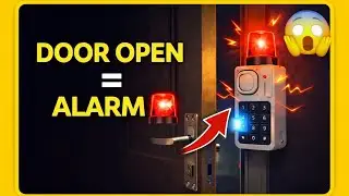 Smart Home Security System |How to make Door Alarm at home? 🏠 |