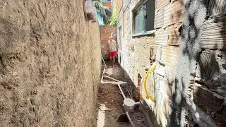 Fiz o piso da minha área de serviço SOZINHO/ e o resultado foi chocante 