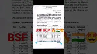 BSF HCM 22 FINAL RESULT !!  AIR 16 #bsfhcm #bsfhcm2022 #bsfhcmresult