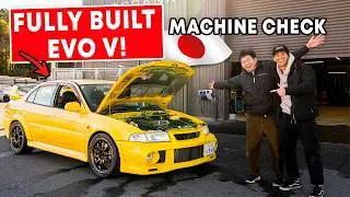 First Drive in my FULLY BUILT Japan Evo V! *MACHINE CHECK!*