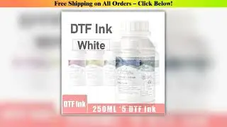 250ML*5 DTF Ink For DTF Printer Ink Kits Directly To Film t shirt printing machine ink for XP600