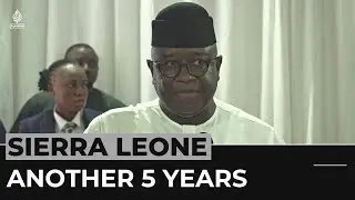 Sierra Leone elections: President Julius Maada Bio back in office