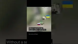 Russian Soldier Begs Ukrainian Drone for Mercy. Ukrainian Soldiers Saved His Life and Captured Him