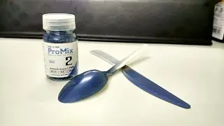 Painting : Modo Promix 2 Midnight Black (Improved Airbrush Test)