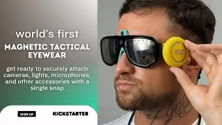 MagSnap Tactical Eyewear: The World&rsquo;s First Magnetic Sunglasses for Cameras, Lights & Adventure Gear