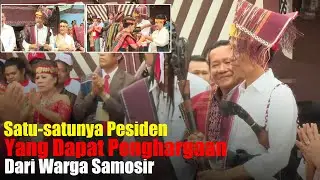 Penghargaan Besar Warga Samosir Untuk Jokowi