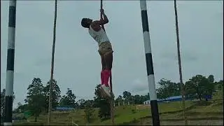 First class rope climbing by- commando Surendra sir