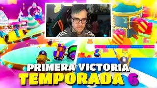 PRIMERA VICTORIA NUEVA TEMPORADA 6 DE FALL GUYS 😍