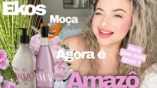 Ekos Amazô - Natura, antigo Cheiro de Moça Bonita e Ekos Moça