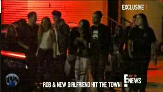 HDTVE Rob and FKATwigs Out in Hollywood Last Week