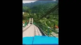 #nature# Paras,Horrible bridge,😱over Kunhar River